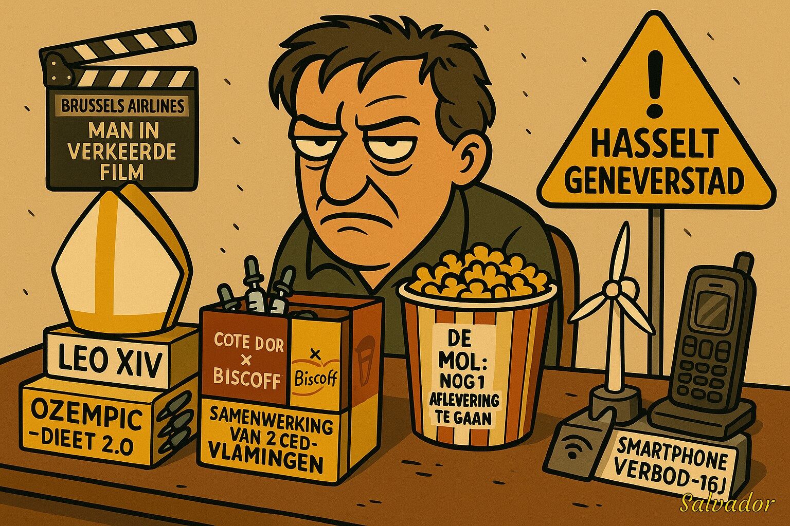Van paus tot pils, van fake platen tot echte prikken