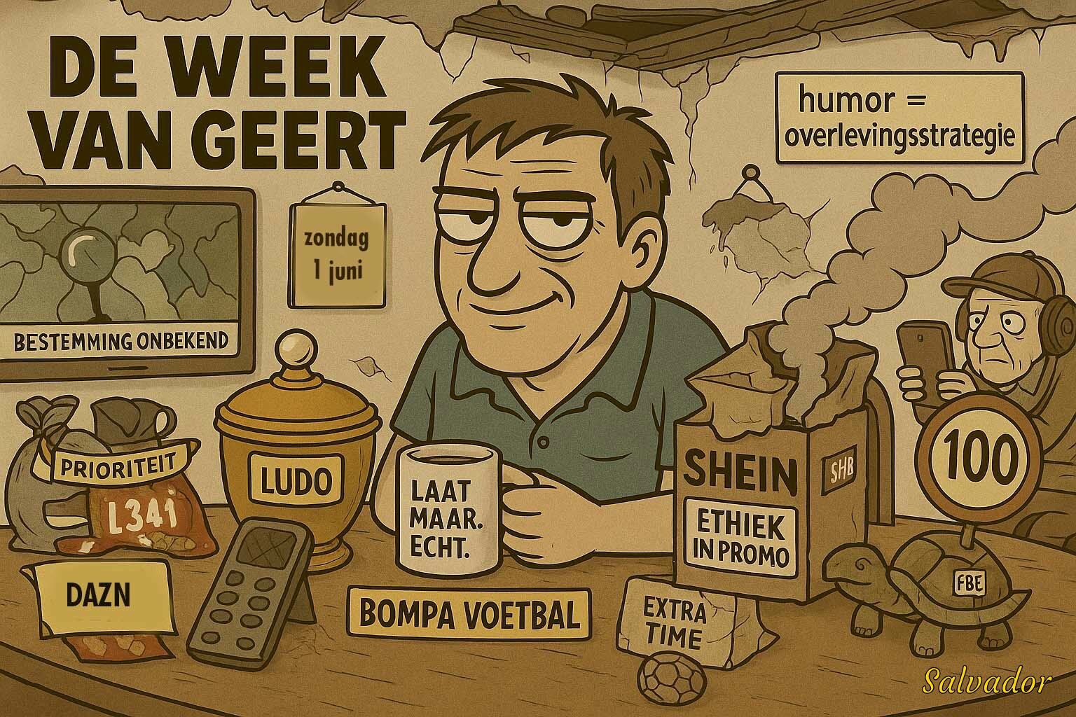 Een gletsjer, Melissa D en een zak Haribo komen een café binnen…”